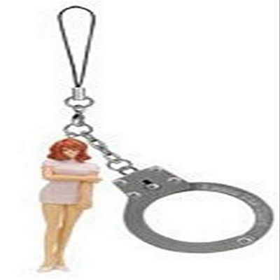 Banpresto Lupin the Third Hand Cuff Charm-4" Fujiko Mine