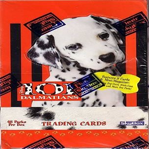 WALT DISNEY'S 101 DALMATIANS TRADING CARDS SEALED BOX