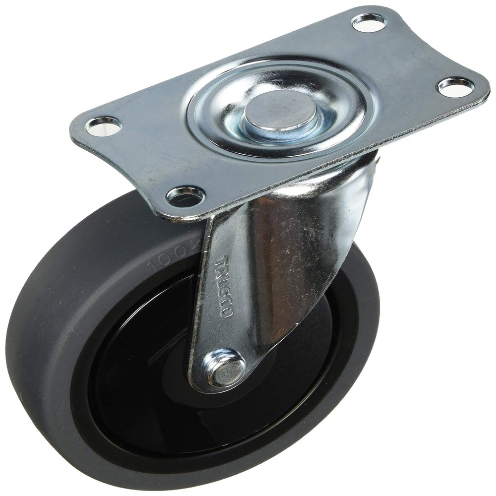 TRUSCO Noise-reducing Caster TYSFHG-100SEL