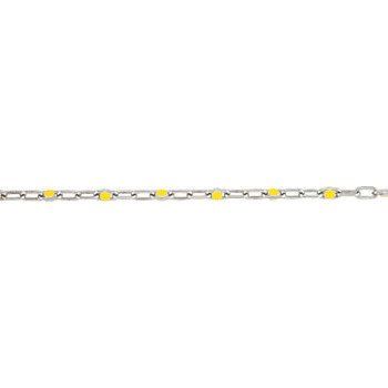 TRUSCO Stainless Steel Link Cut Chain with Chain Eye TSC-402A