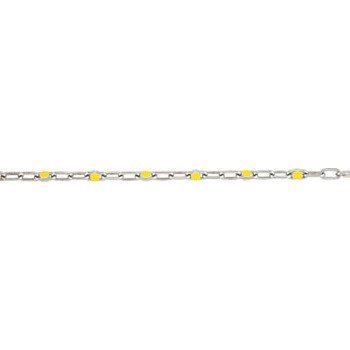 TRUSCO Stainless Steel Link Cut Chain with Chain Eye TSC-402A
