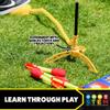 Stomp Rocket Ultra Rocket Launcher for Kids, 6 Rockets - Fun Backyard & Outdoor Kids Toys Gifts for Boys & Girls - High Flying Toy Foam Blaster Set - Multi-Player Adjustable Launch Stand view 3