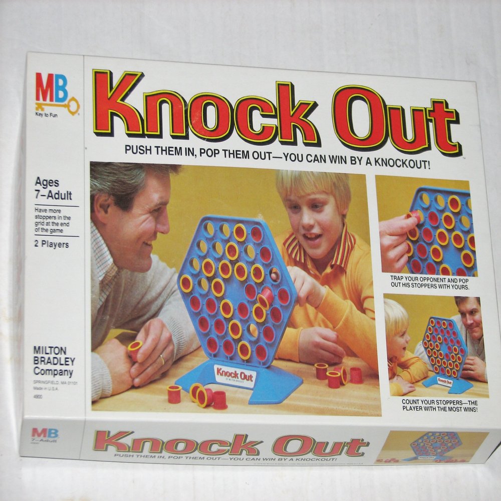 Knock Out (1978) Push them In ,Pop them out-You can win by a Knockout!