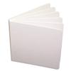 ASHLEY PRODUCTIONS Blank Chunky Thick Pages Book,White view 1