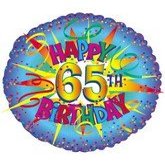 18 Inch Happy 60Th Bday Burst-BULK