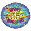 18 Inch Happy 60Th Bday Burst-BULK view 1