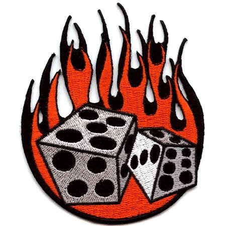 C&D Visionary Flaming Dice