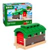 BRIO World 33574 - Train Garage - 1 Piece Wooden Toy Train Accessory for Kids Age 3 and Up view 1