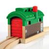 BRIO World 33574 - Train Garage - 1 Piece Wooden Toy Train Accessory for Kids Age 3 and Up view 3
