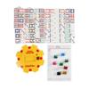 Puremco Mexican Train Double 12 Professional Size Dominoes with Bonus Chickenfoot Game Included Travel Tin Board Game, 91 Tiles, Challenging, Fun Game for Ages 6 Years & Up, Blue view 3