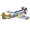 X-Kites WindNSun Super Size 3D Nylon Kite, Aircraft P-51 Mustang, 50 Inches Wide view 1