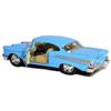 KiNSMART 1957 Chevy Bel Air Coupe 1:40 Scale 5" Die Cast Metal Classic Toy Car (4Set) view 3