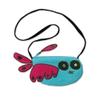 Zutano Little Girls' Owl Purse, Pool, One Size view 1