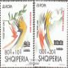 Albania 2784-2785 (Complete.Issue.) 2001 Kosovo-Help (Stamps for Collectors) view 1