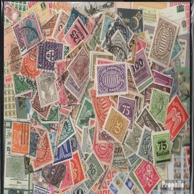 German Empire 250 Various Stamps Out Inflation 1919 Until 1923 Without Dependencies (Stamps for Collectors)