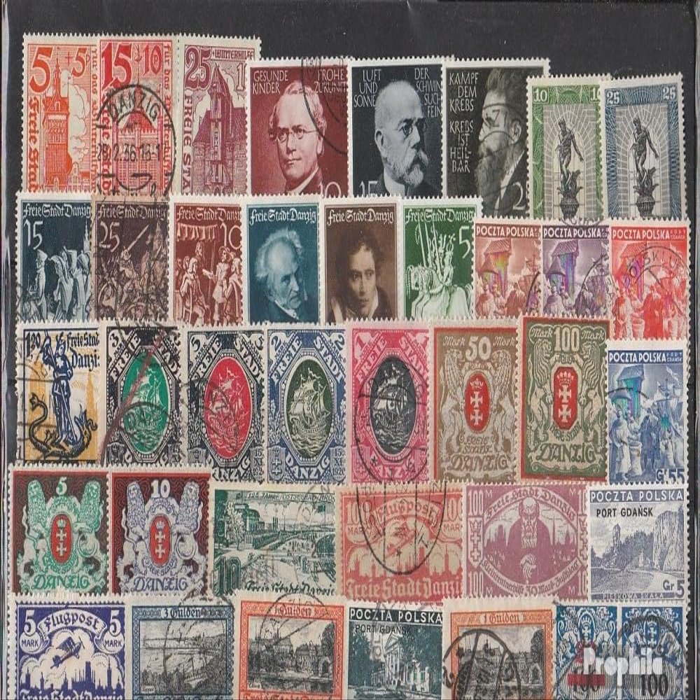 Gdansk 350 Various Stamps (Stamps for Collectors)