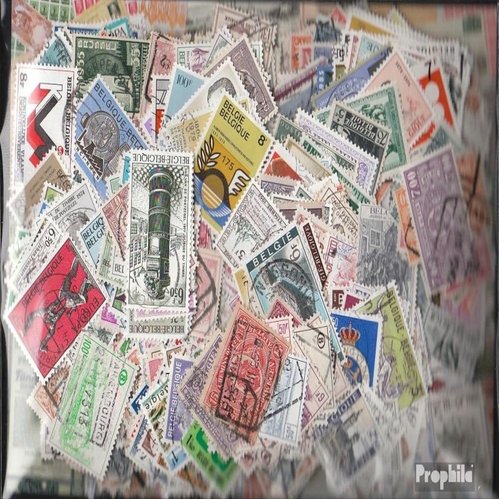 Prophila Collection Belgium 1.000 Various Stamps (Stamps for Collectors)
