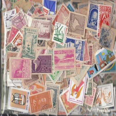 Prophila Collection Brazil 500 Various Stamps (Stamps for Collectors)