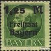 Bavaria 174A unmounted Mint/Never hinged ** MNH 1919 King Ludwig with Print (Stamps for Collectors) view 1