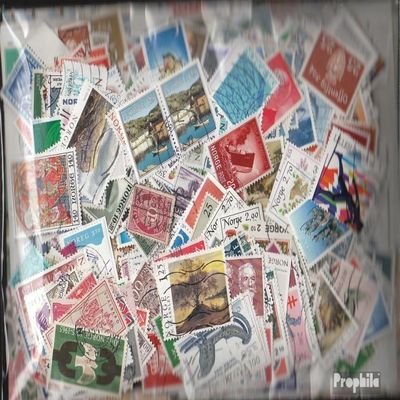 Norway 1.200 Various Stamps (Stamps for Collectors)