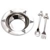 1 X Silverplated Baby Bear Bowl, Spoon, Fork Set by Elegance Silver view 1