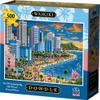 Dowdle Jigsaw Puzzle - Waikiki - 500 Piece view 1