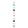 Boland 00740 - Disco Party Ceiling Decoration 185 cm, Multi-Coloured view 1
