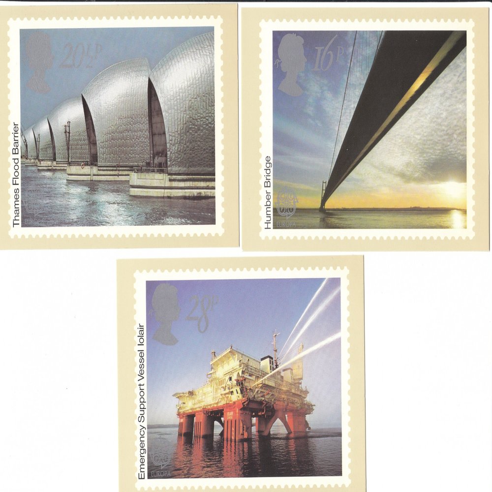 1983 Europa, Engineering Achievements PHQ Cards. No.67