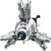Saito Engines FA-120R3 4-Stroke Engine BH view 1