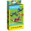 Creativity for Kids Four Foam Fliers Mini Craft Kit - Paint 4 Foam Glider Airplanes, Easter Basket Stuffers for Kids (Ages 5+) view 1