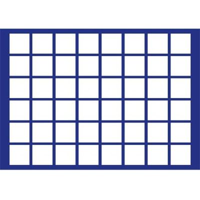 SAFE 184 Tableau fr Mnzenkoffer Wurzelholz