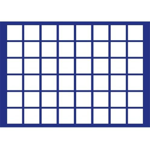 SAFE 184 Tableau fr Mnzenkoffer Wurzelholz