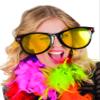 Boland 76216 Glasses Party (Jumbo 26 cm), Assorted Colours view 2