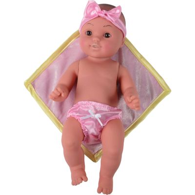 12" Baby Tender Touch Doll- Latino with a Blankie