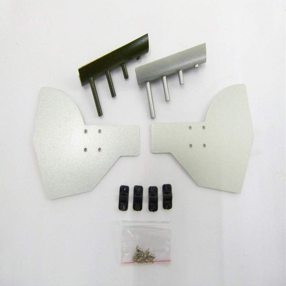 Jamara 160662 Retract Flaps & Dummy for P-47 EPO Aeroplane, Multi Color