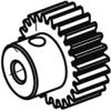 Jamara Jamara505126 3.17 mm Motor Gear for 22Z 48DP Tiger BL Monster Truck view 1