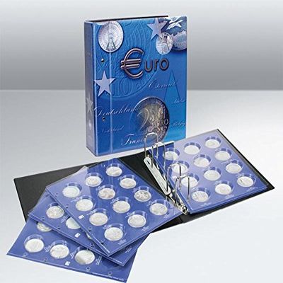 10-Euromnzen-Sammelalbum Topset, inkl. 7 Einssteckblttern fr 10-Euro-Mnzen