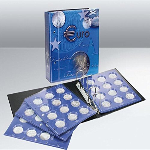 10-Euromnzen-Sammelalbum Topset, inkl. 7 Einssteckblttern fr 10-Euro-Mnzen