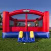 Blast Zone Double Play - Inflatable Dual Hoops Bounce House with Blower - Premium Quality - Holds 7 Kids - Safe and Clean view 3