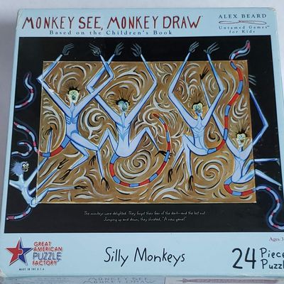 Monkey See Monkey Draw Silly Monkeys