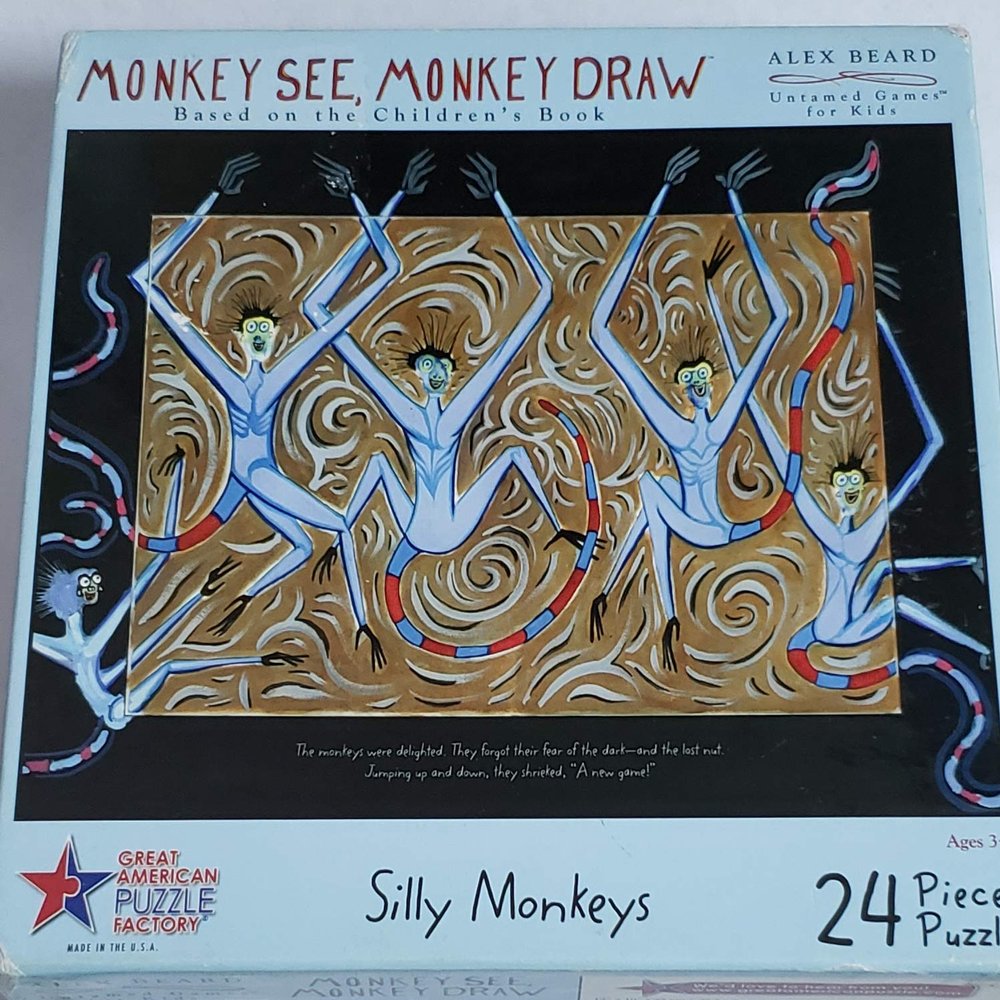 Monkey See Monkey Draw Silly Monkeys