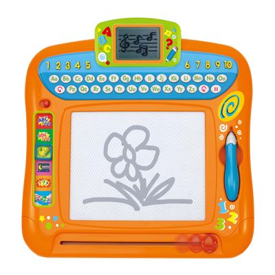 winfun Write 'n Draw Learning Board Interactive Educational Toy for Toddlers, LCD Screen, 6 Learning Modes, Numbers, Letters, Music & More, Ideal for Ages 24 Months+