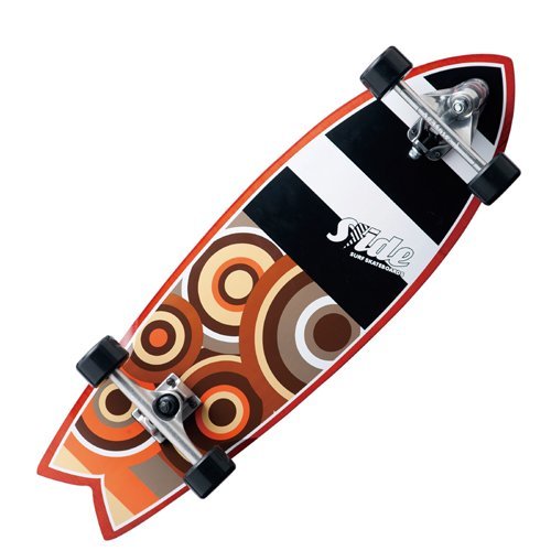 Slide Surf Skateboards (Slide Surf Skate Board) Sardin Fish 32 in