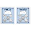 1999P & 1999D Statehood Quarters Graded MS63 Brilliant Uncirculated view 1