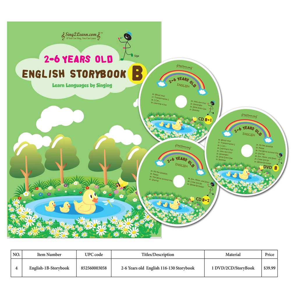 Sing2Learn Beginner III Songbook B - English