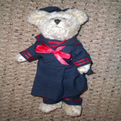 Boyds Bear Buffington Fitzbruin in Sailor Outfit 10"
