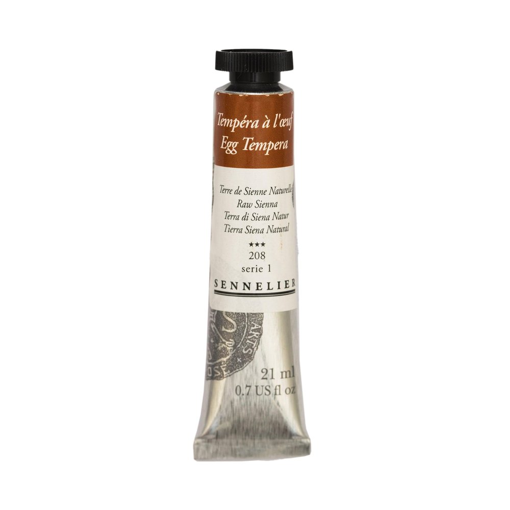 Sennelier Tempera Paint, 21ml, Raw Sienna S1