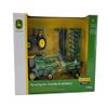 John Deere 1/64 Scale 5 pc Harvesting Set 4555 Tractor, 7720 Combine w/2 Heads, 500 Grain Cart view 4