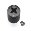 HPI Racing 1458 Aluminum Heatsink Head, Black, (F3.5), Nitro Star view 1