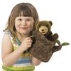 Folkmanis Bear in Tree Stump Hand Puppet, Brown, 1 EA view 4